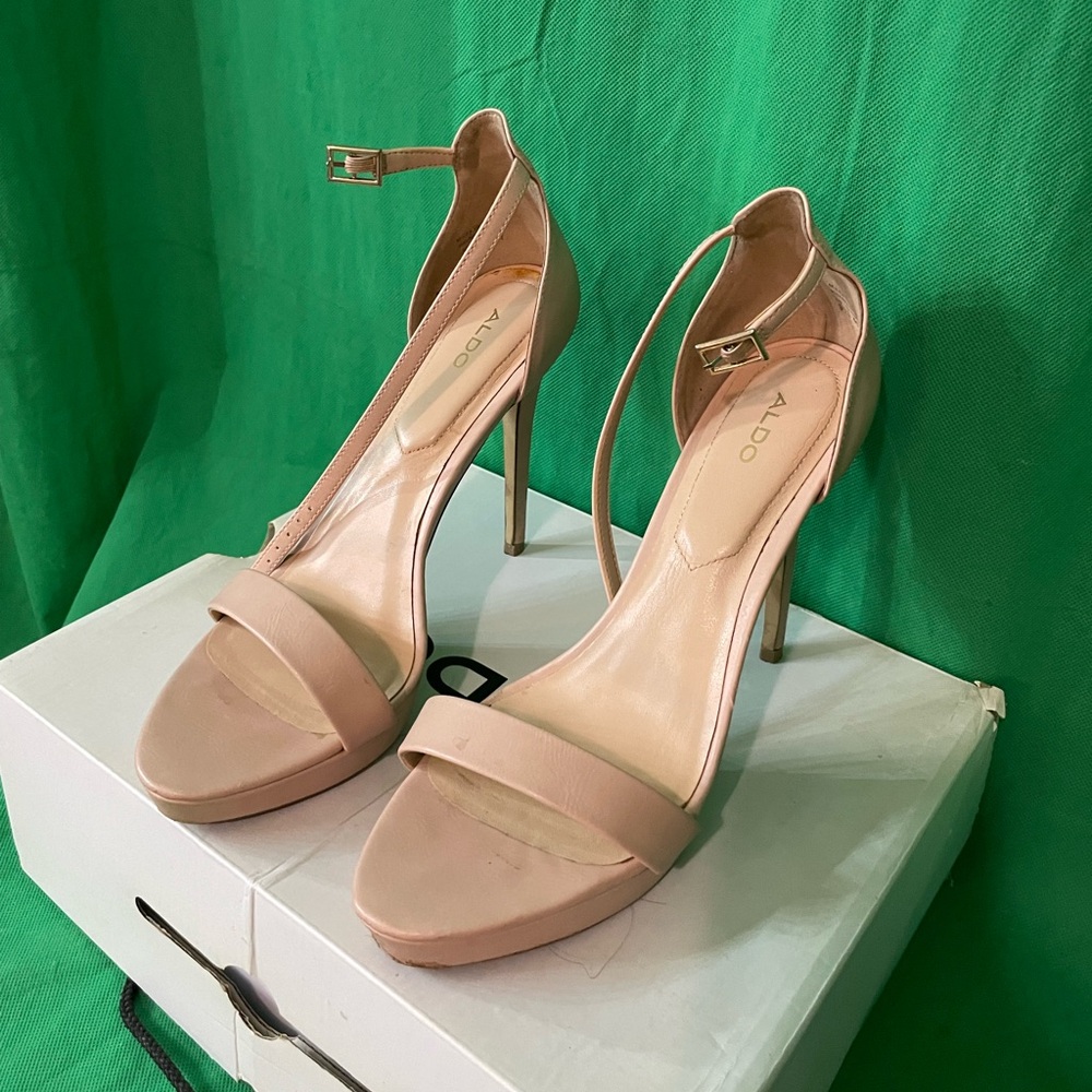 ALDO Heels in Salmon